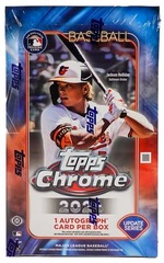 2024 Topps Chrome Update Series MLB Baseball Hobby Box